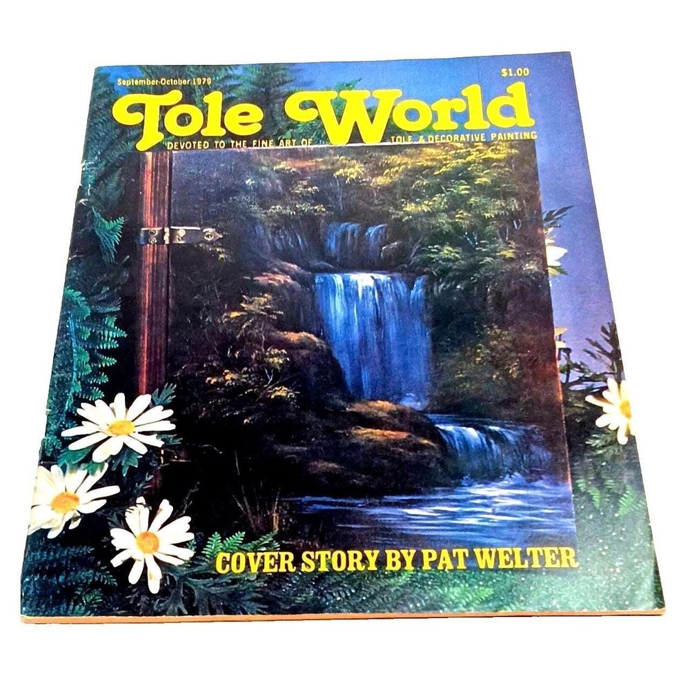 3 Tole Decorative Painting Magazines LOT‎ Patterns Animals Bird Clock Flowers